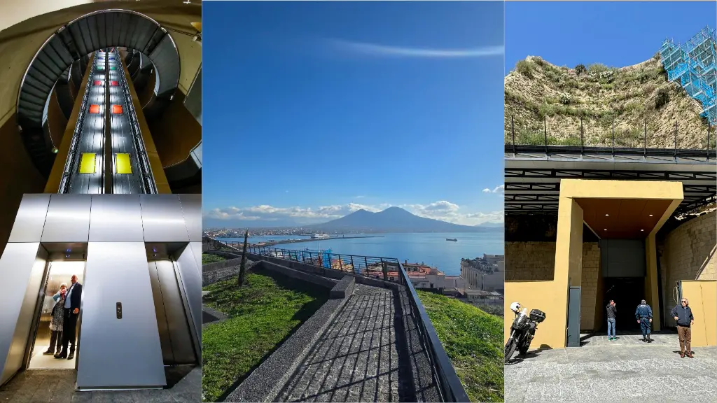 Belvedere di Monte Echia, Napoli.